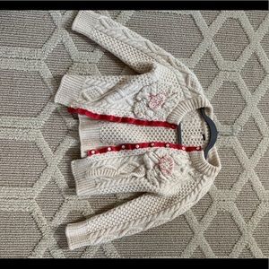 Free People Cable knit Cardigan